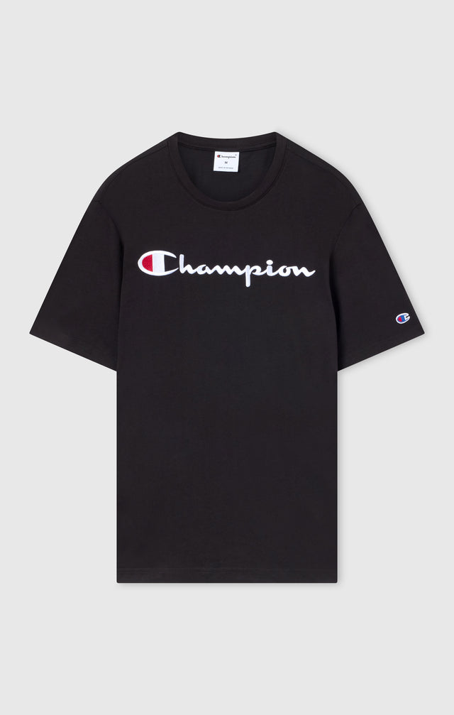 Crewneck T-shirt Logo Black