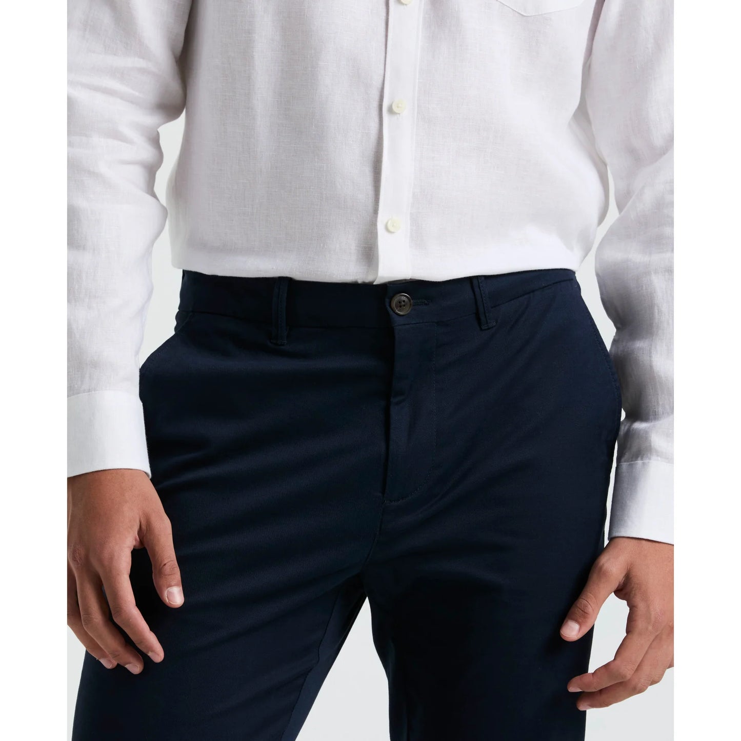 Slim Fit Chino Trouser - Navy