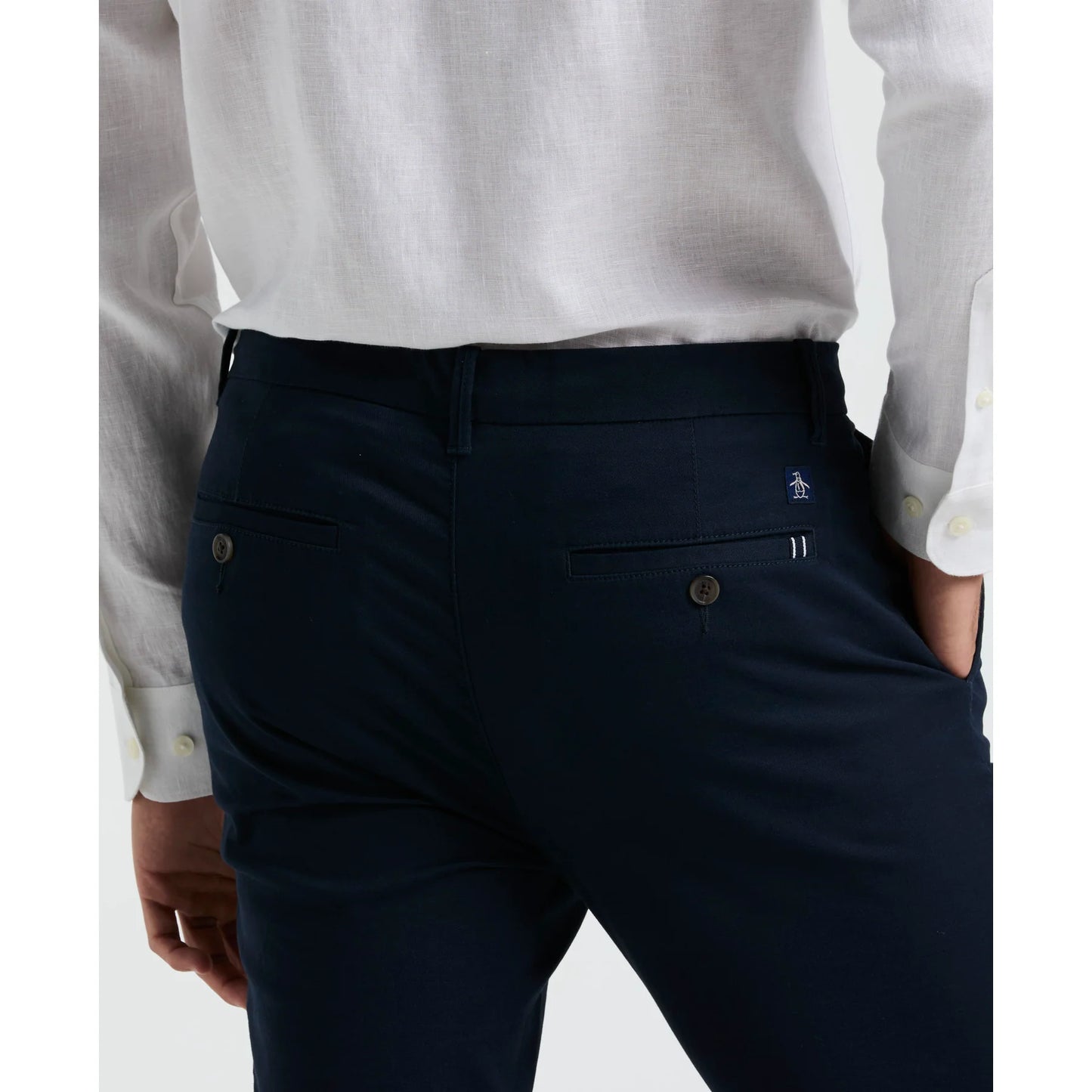 Slim Fit Chino Trouser - Navy