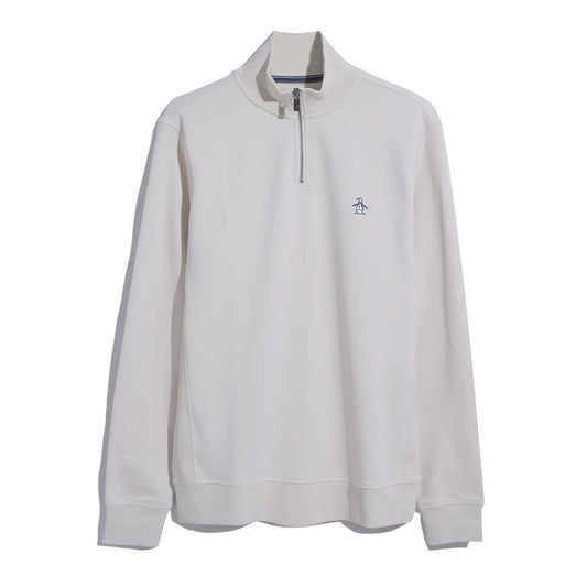 Fleece Quarter Zip Sweat - Birch