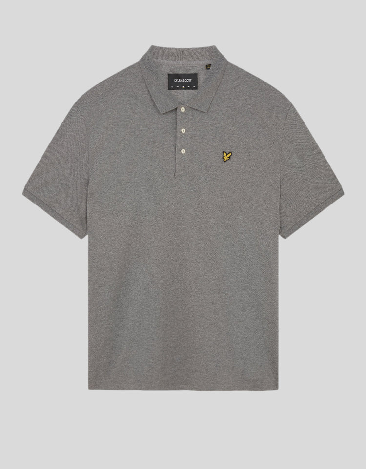 Plain Polo Shirt - Grey