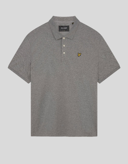Plain Polo Shirt - Grey