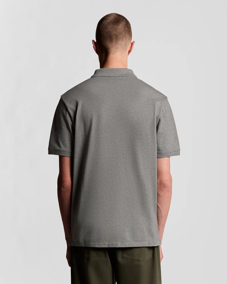 Plain Polo Shirt - Grey