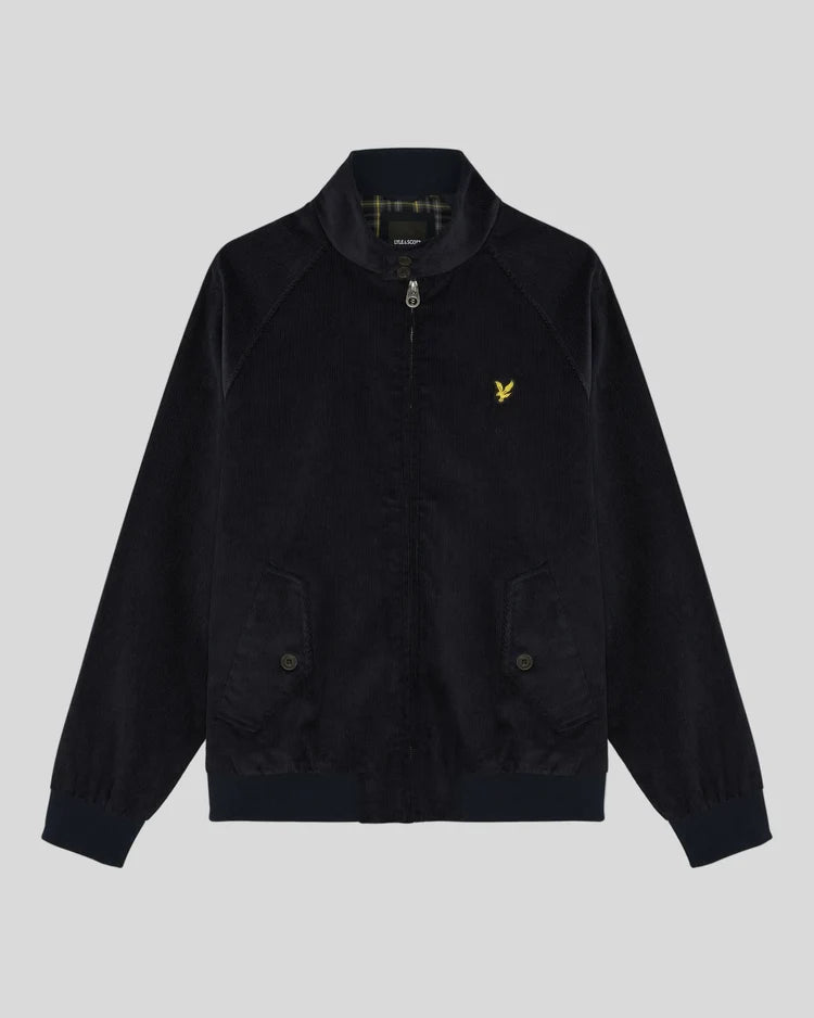 Corduroy Harrington Jacket Dark Navy