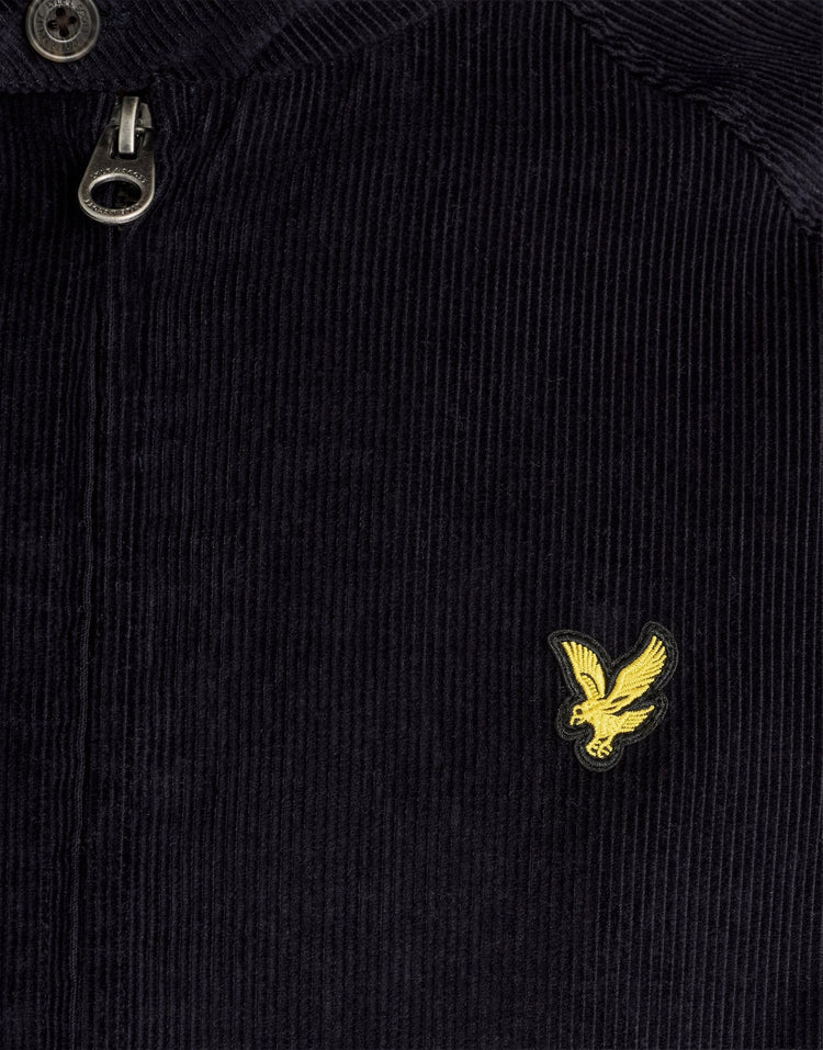 Corduroy Harrington Jacket Dark Navy