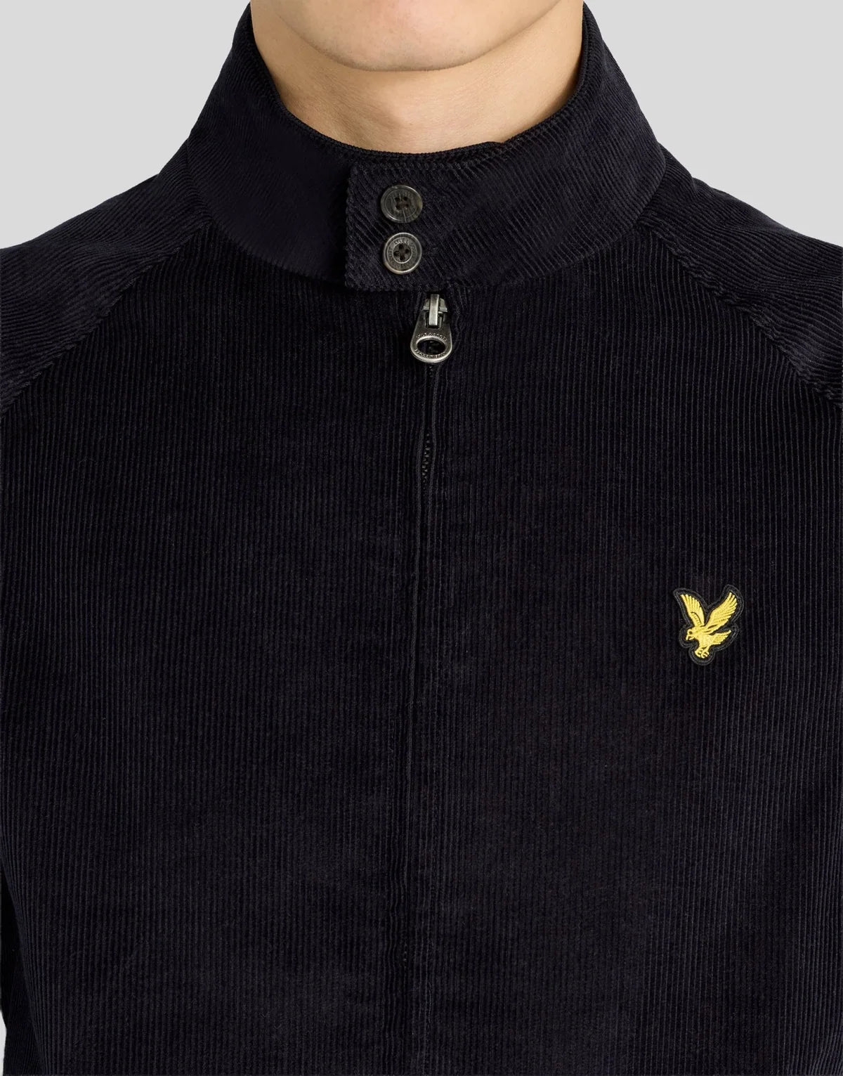 Corduroy Harrington Jacket Dark Navy