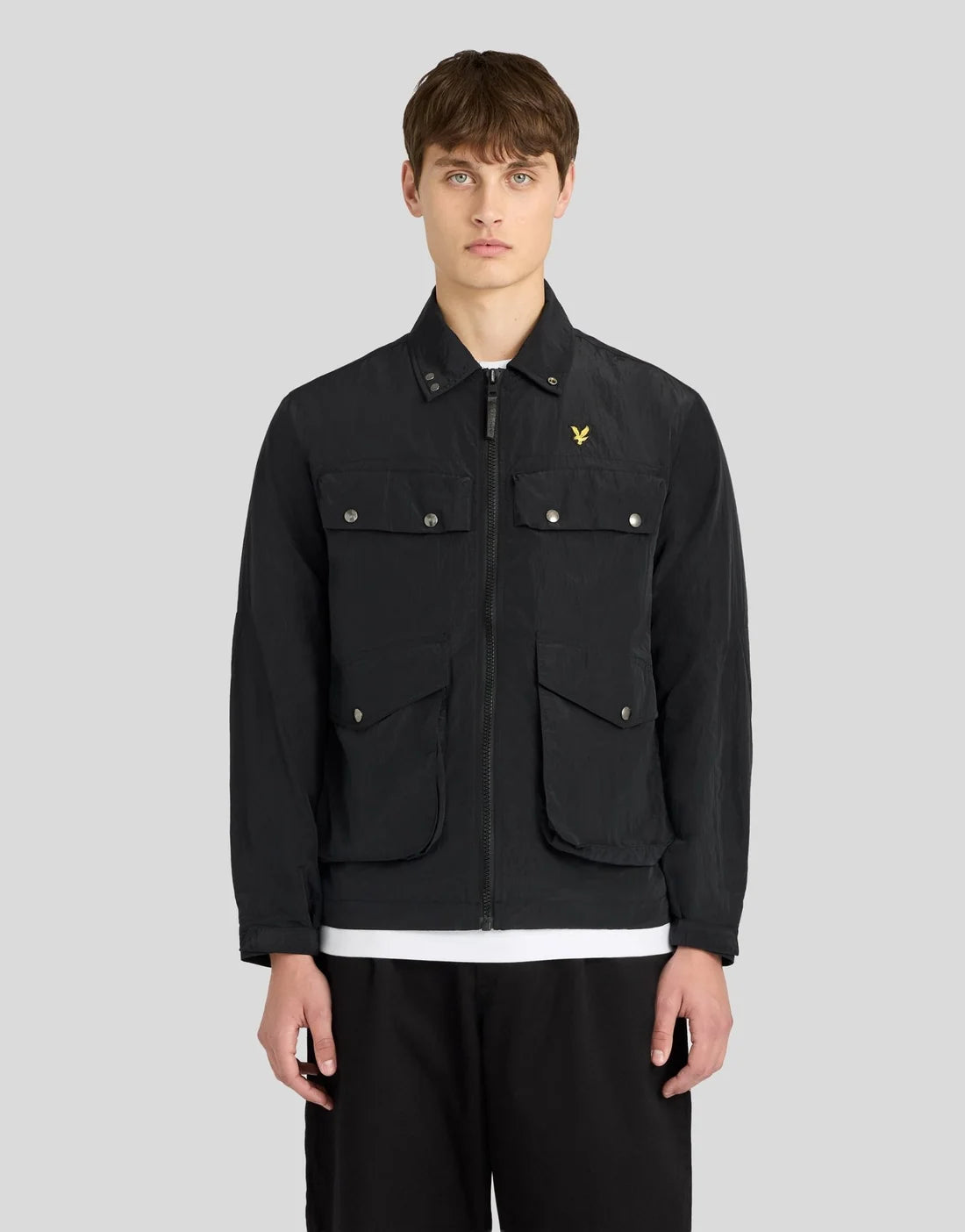 Lightweight Utility Jacket - Black