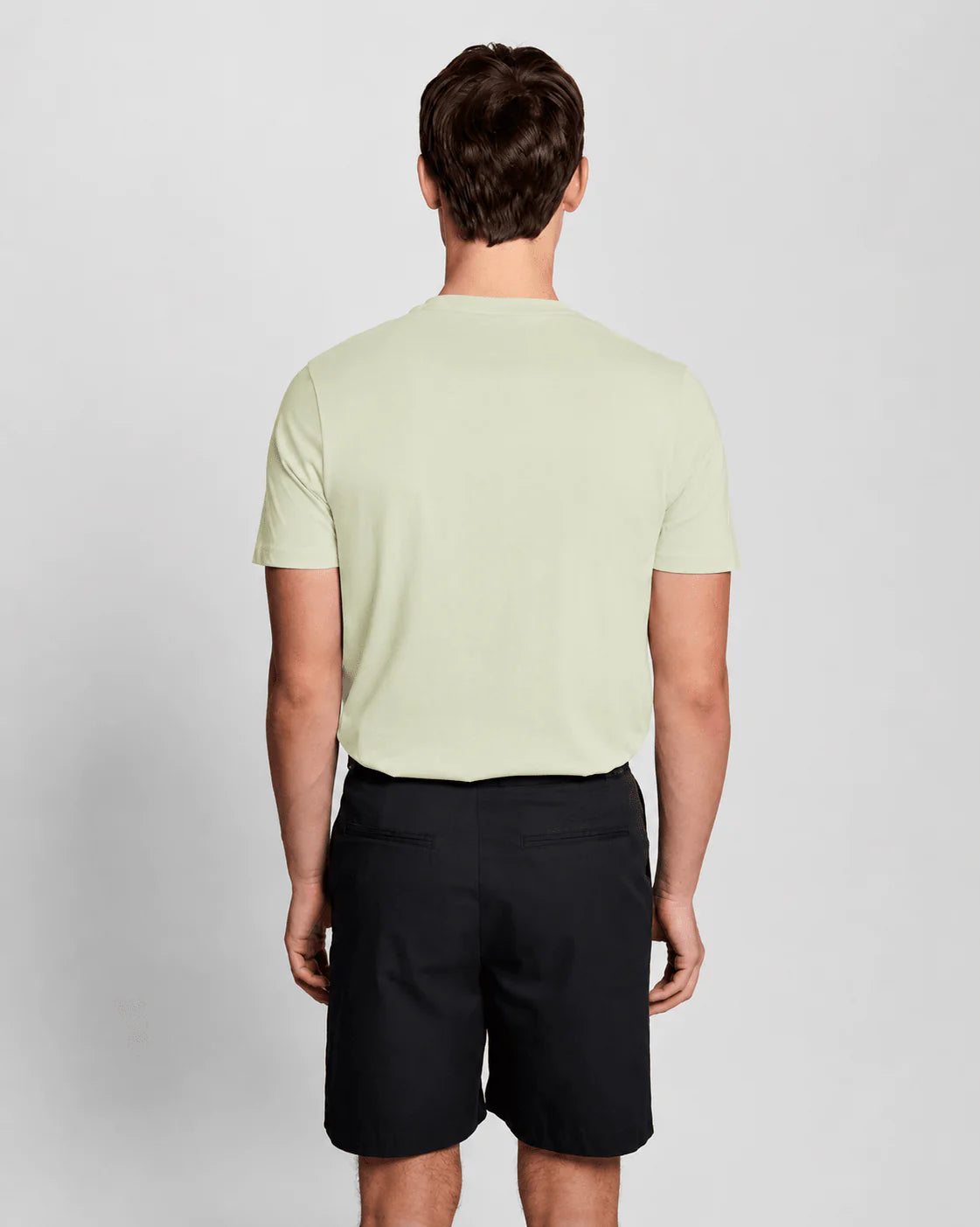 Cotton Superfine Crew Neck T-Shirt - Tender Greens