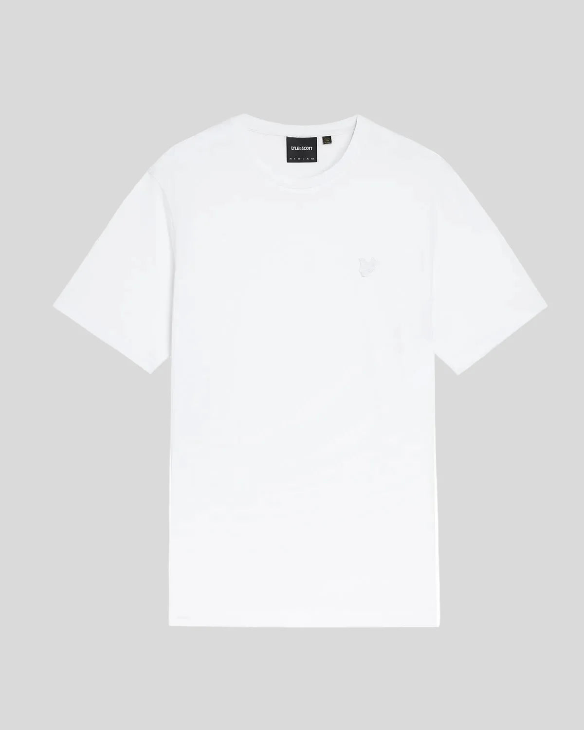 Cotton Superfine Crew Neck T-Shirt - White