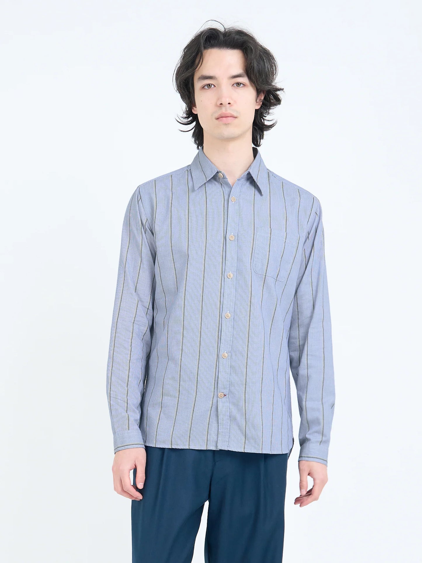 New York Special Shirt Pinwell Blue