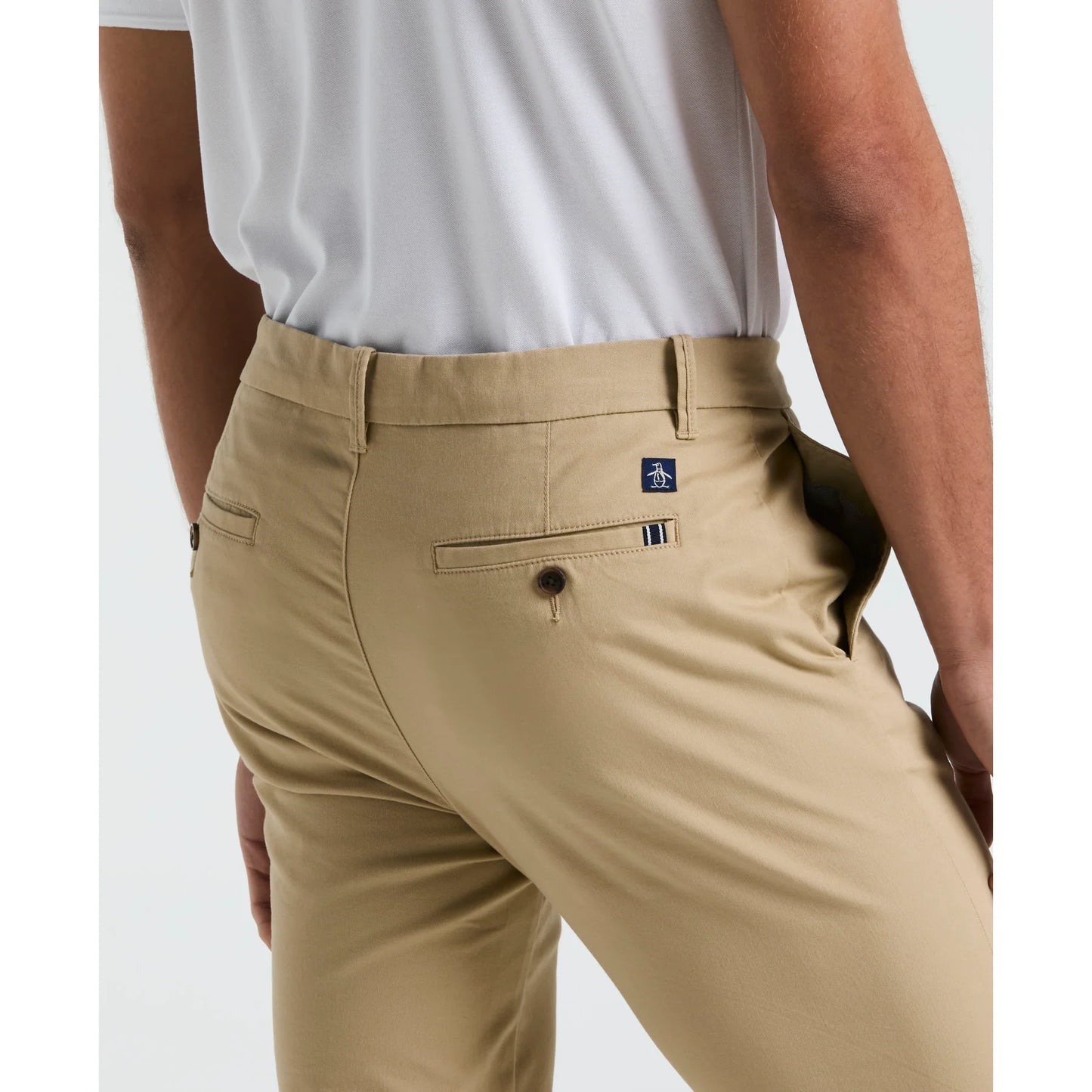 Slim Fit Chino Trouser - Beige