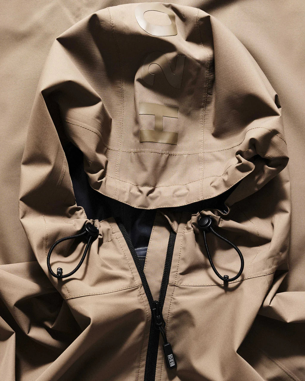 Rømø Light Weight Packable Rain Jacket - Warm Grey