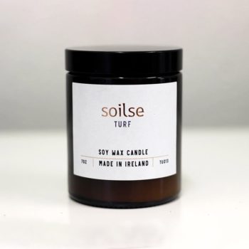 Soilse Apothecary Amber Jar Candle – Turf